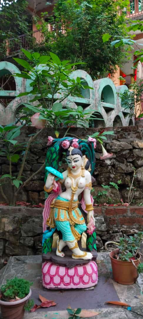 Tilottama in the Ashram of Pilot Baba ji Maharaj